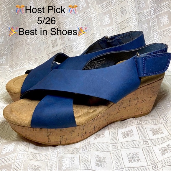 Shoes Hp Jessica Cline Wedge Sandals Poshmark
